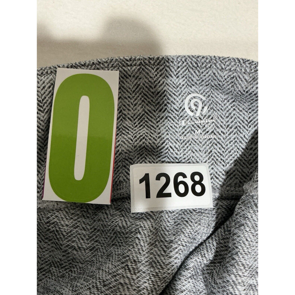 Woman’s C9 Champion Leggings Medium Side Leg Pockets Gray White - Picture 4 of 8